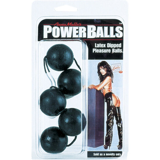 CALEXOTICS - PALLE NERE ANALI/VAGINALI POTENTI