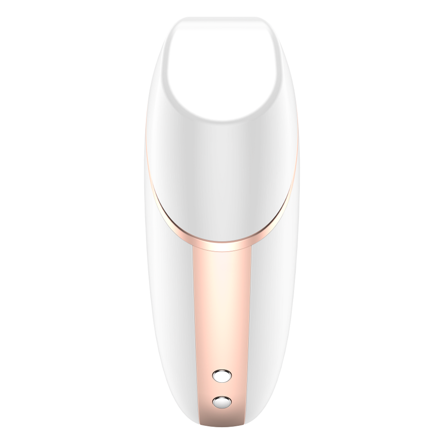 SATISFYER - STIMOLATORE E VIBRATORE TRIANGOLO AMOROSA BIANCO