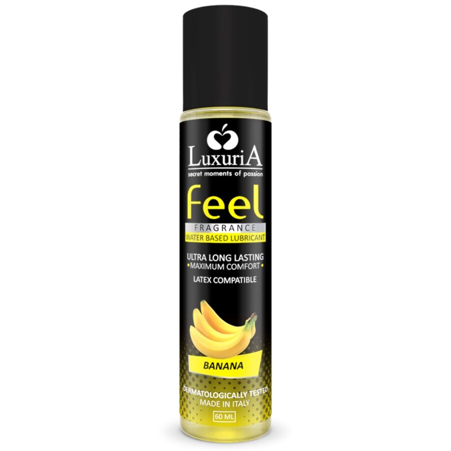 INTIMATELINE - LUXURIA FEEL LUBRIFICANTE ALLA BANANA A BASE D'ACQUA 60 ML