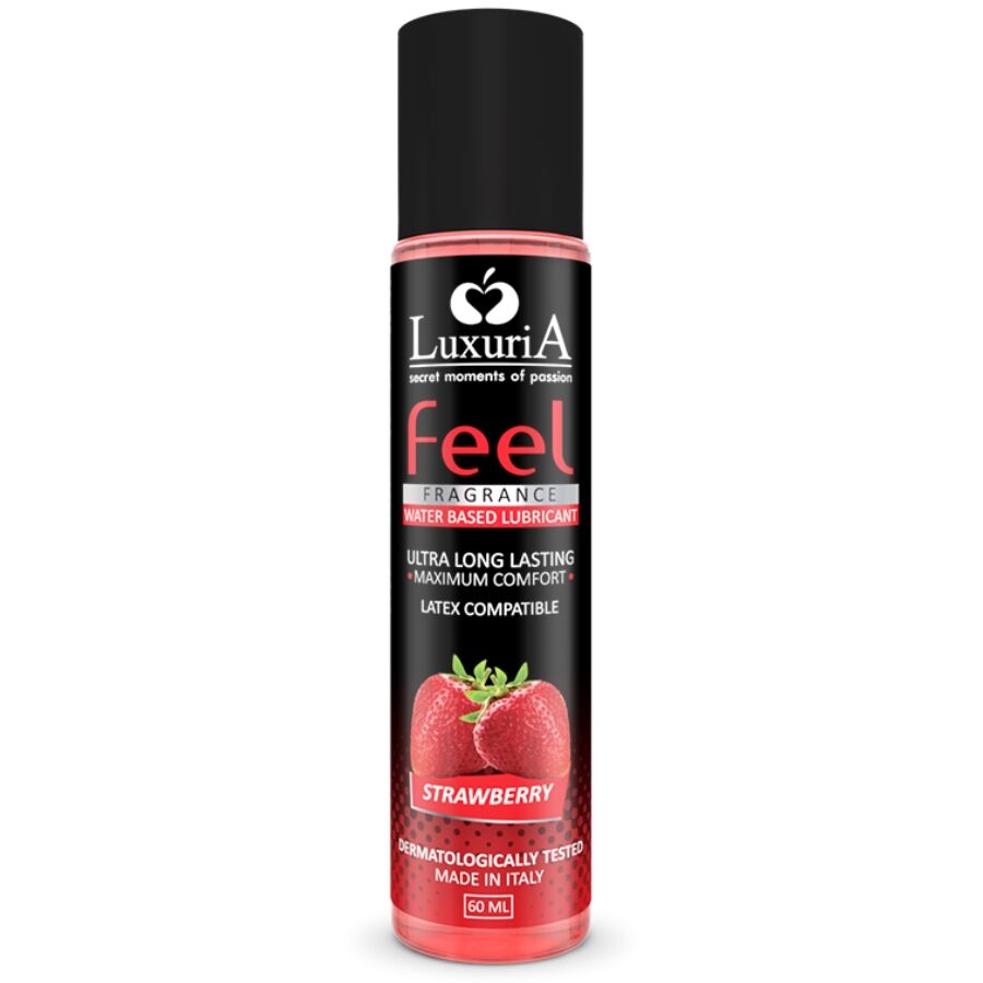 INTIMATELINE - LUXURIA FEEL LUBRIFICANTE ALLA FRAGOLA A BASE D'ACQUA 60 ML