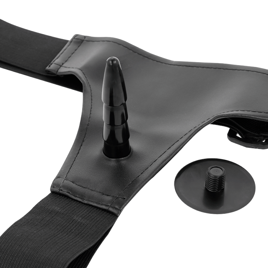IMBRACATURA DI ATTRAZIONE - IMBRACATURA PETER CON PENE GONFIABILE 18 CM -O- 3,5 CM