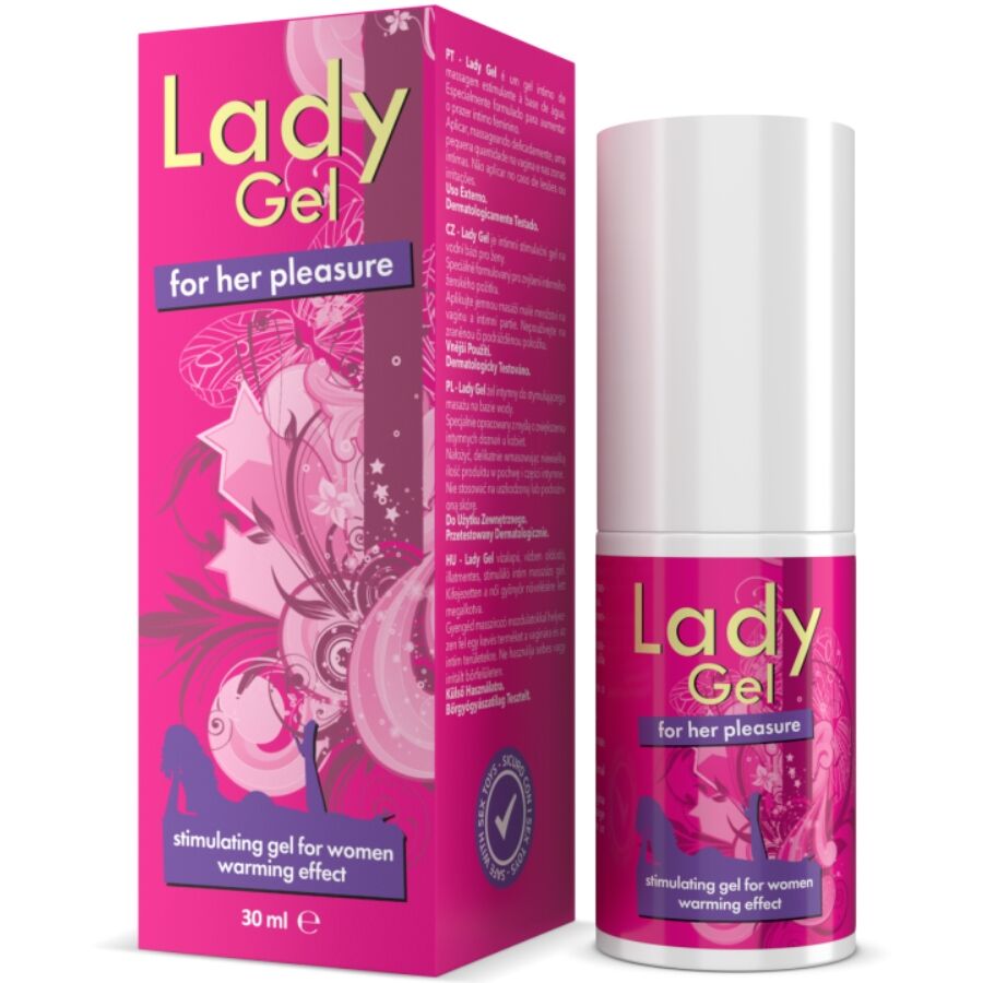 INTIMATELINE - LADY GEL PER IL PIACERE GEL STIMOLANTE EFFETTO CALORE PER LEI 30 ML