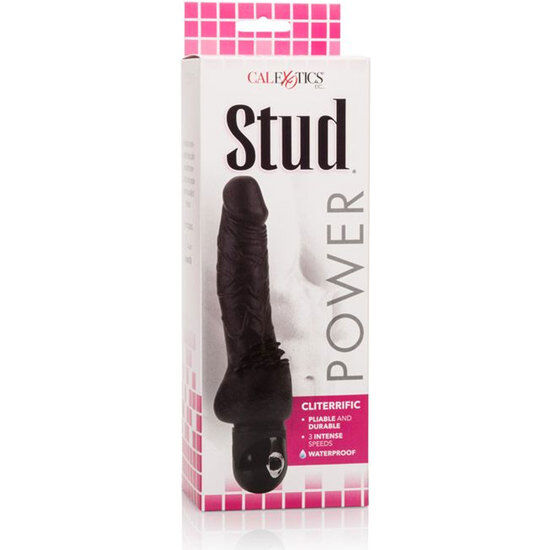 CALEXOTICS - VIBRATORE CLITERRIFICANTE POWER STUD NERO