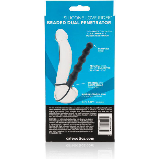 CALEXOTICS - DOPPIO PENETRATORE A PERLINE DOPPIO PENETRATORE