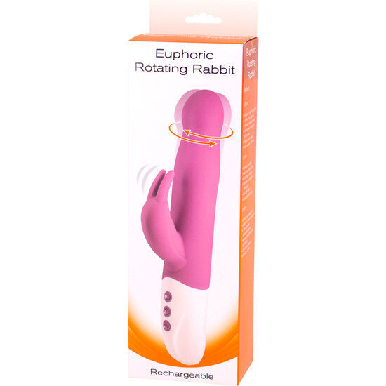 SEVEN CREATIONS - VIBRATORE ROTANTE CONIGLIETTO EUPHORIC LILLA
