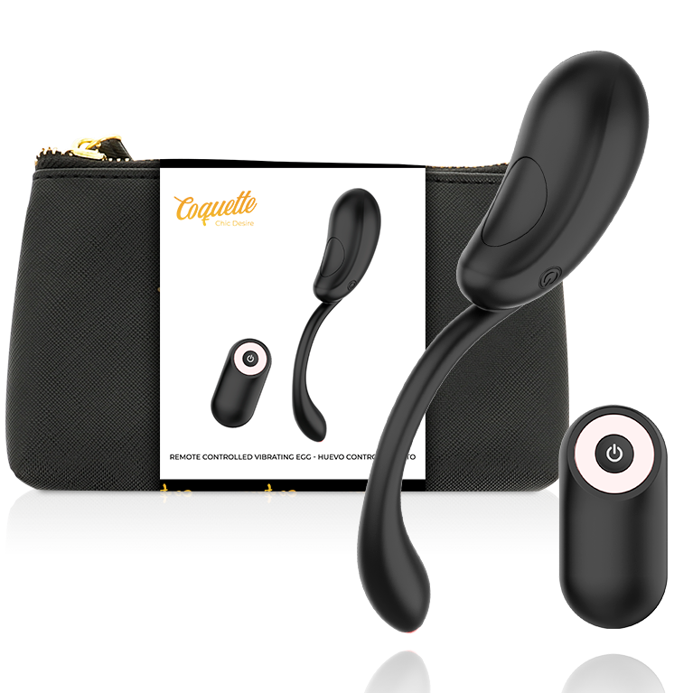 COQUETTE CHIC DESIRE - UOVO TELECOMANDATO RICARICABILE NERO / ORO