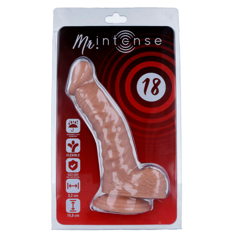 MR INTENSE - 18 PENI REALISTICI 19,8 CM -O- 3,2 CM