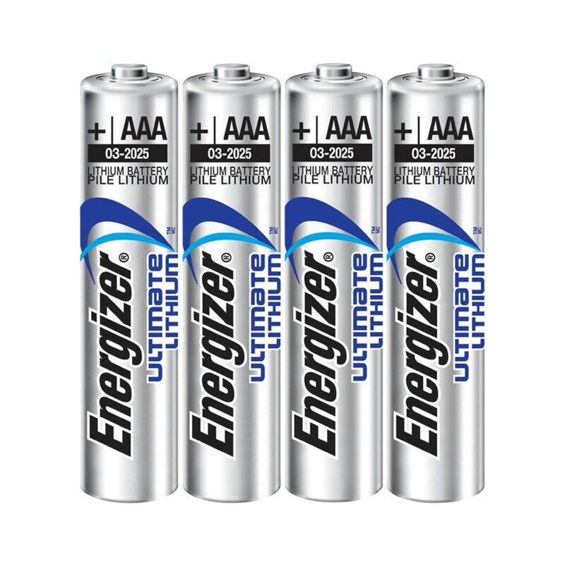 ENERGIZER - BATTERIA AL LITIO AAA ULTIMATE LITHIUM L92 LR03 1,5 V BLISTER*4