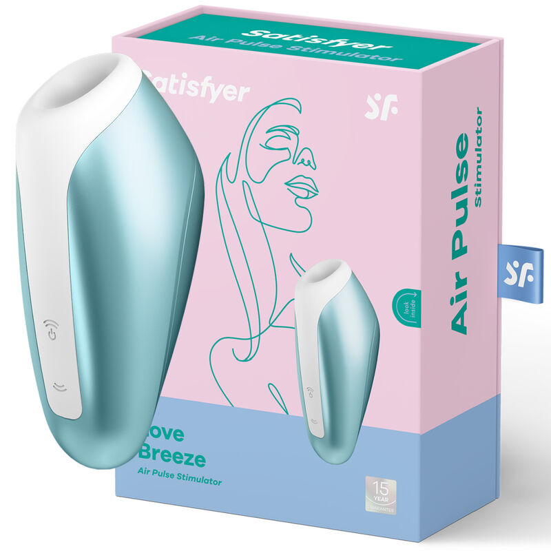 SATISFYER - LOVE BREEZE ASPIRAZIONE BLU GHIACCIO