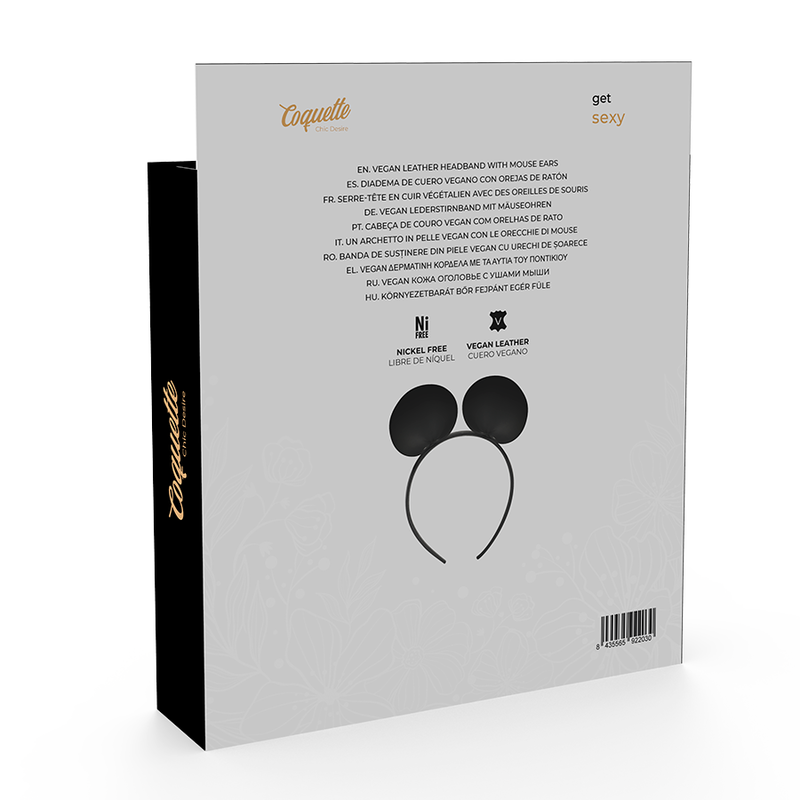 COQUETTE CHIC DESIRE - FASCIA PER ORECCHIE A FORMA DI TOPO
