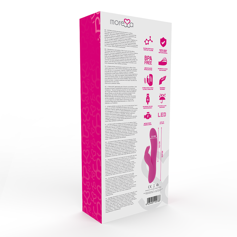 MORESSA - EFFETTO ONDA ETANA VIBRAZIONE PIÙ POTENTE SILICONE PREMIUM RICARICABILE