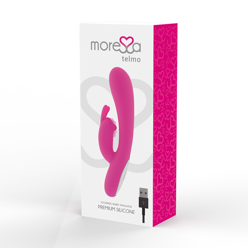 MORESSA - TELMO SOLLETICO CLITORIALE PREMIUM IN SILICONE RICARICABILE
