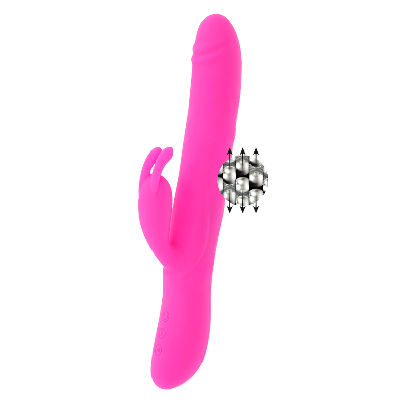 MORESSA - WARREN GIRANTE OSCILLANTE VIBRANTE RICARICABILE IN SILICONE PREMIUM