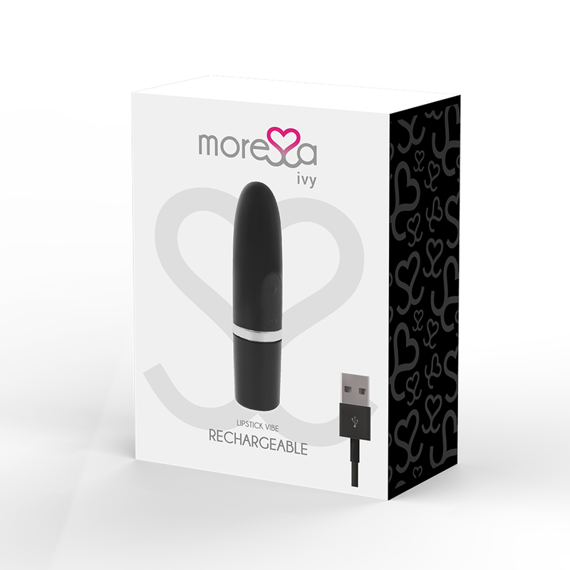 MORESSA - IVY TRAVEL - MASSAGGIATORE SIMULATORE LABBRA NERO