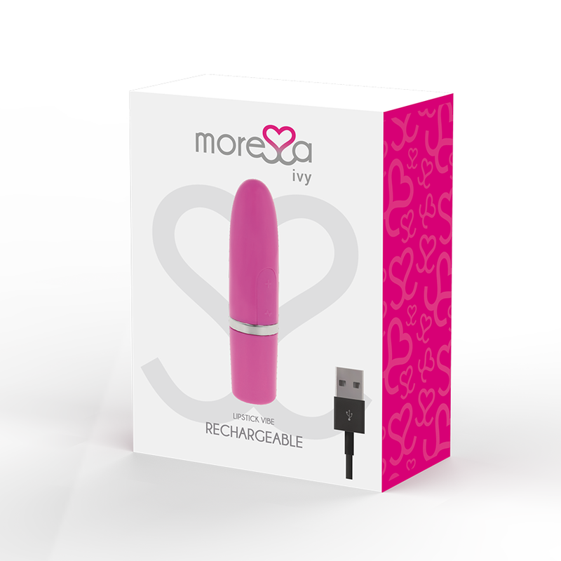 MORESSA - MASSAGGIATORE SIMULATORE LABBRA DA VIAGGIO ROSA EDERA