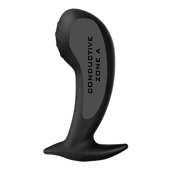 ELECTRASTIM - STIMOLATORE ANALE/VAGINALE NONA SILICONE NERO PUNTO G