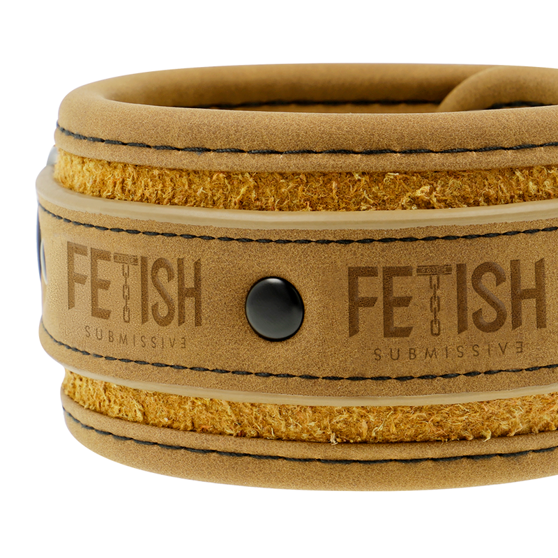 FETISH SUBMISSIVE ORIGIN - MANETTE ALLA CAVIGLIA IN PELLE VEGANA CON FODERA IN NEOPRENE