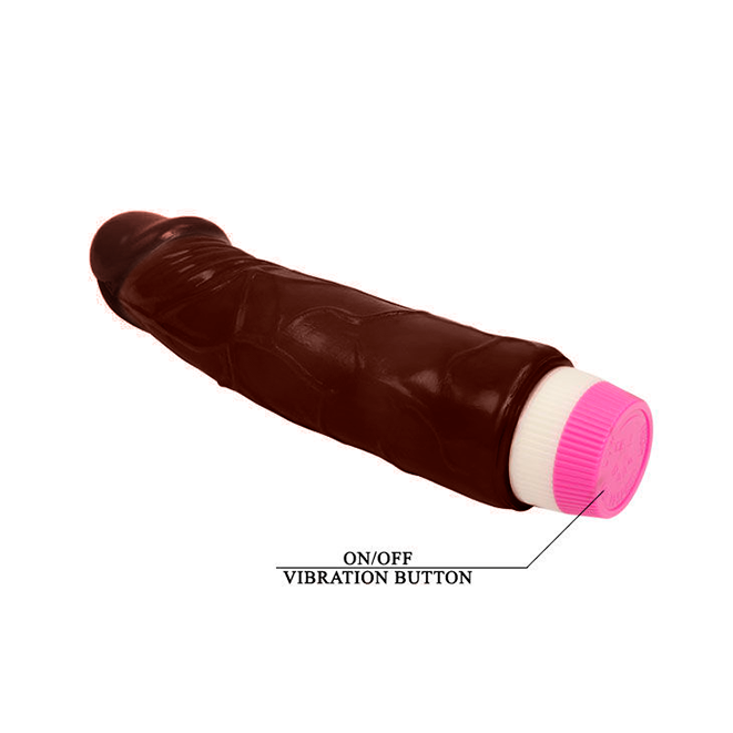 DANCE - VIBRATORE ONDE DI PIACERE 19,5 CM MULATO