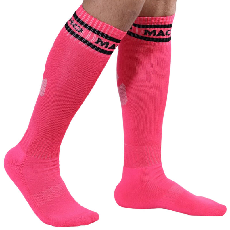 MACHO - CALCETINES LARGOS TALLA ÚNICA AZUL