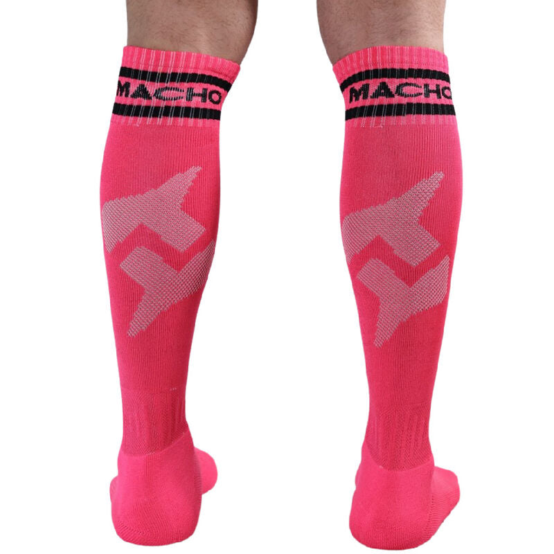 MACHO - CALCETINES LARGOS TALLA ÚNICA AZUL