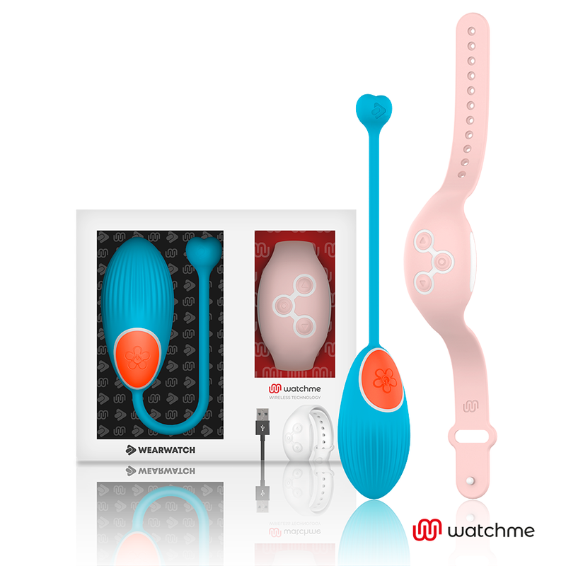 WEARWATCH - WATCHME TECHNOLOGY TELECOMANDO UOVO BLU / ROSA