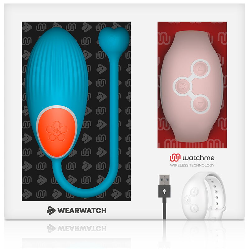 WEARWATCH - WATCHME TECHNOLOGY TELECOMANDO UOVO BLU / ROSA