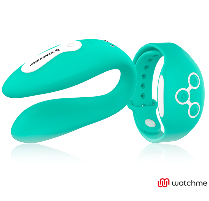WEARWATCH - VIBRATORE A DOPPIA TECNOLOGIA WATCHME VERDE CHIARO