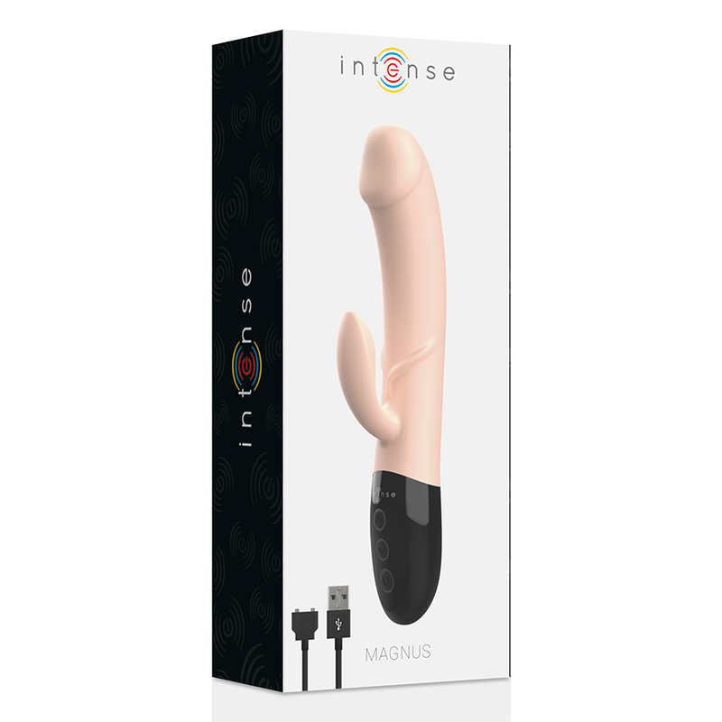 INTENSE - MAGNUS DUAL VIBRATORE NATURALE RICARICABILE