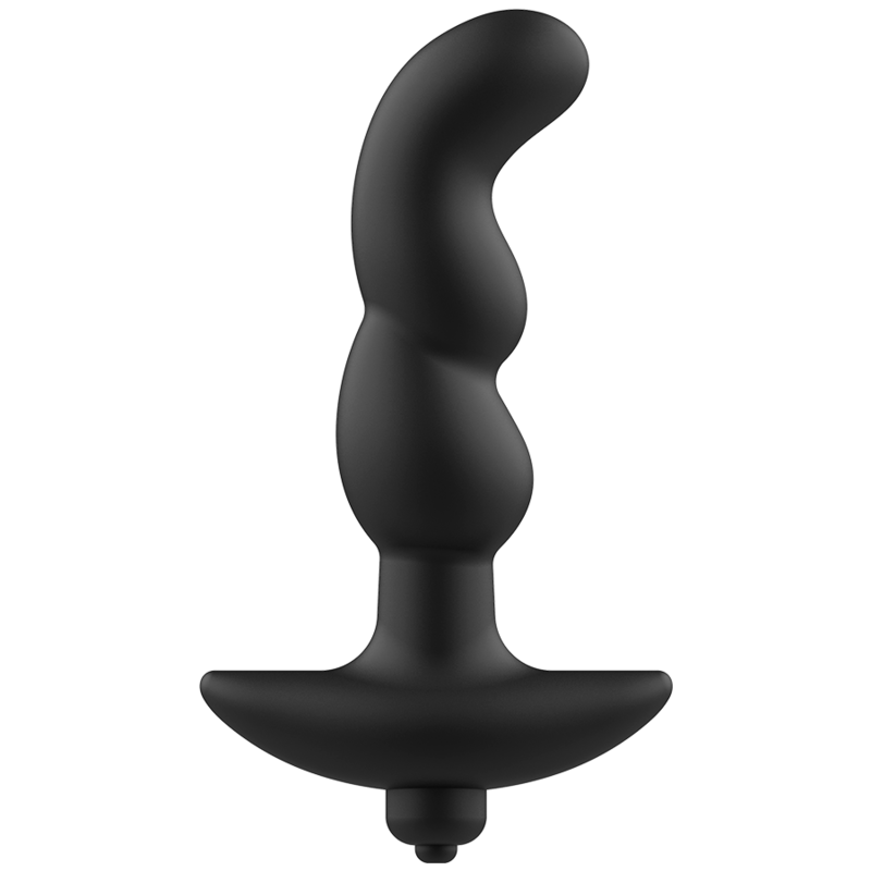 ADDICTED TOYS - MASSAGGIATORE ANALE VIBRANTE NERO MODELLO 2