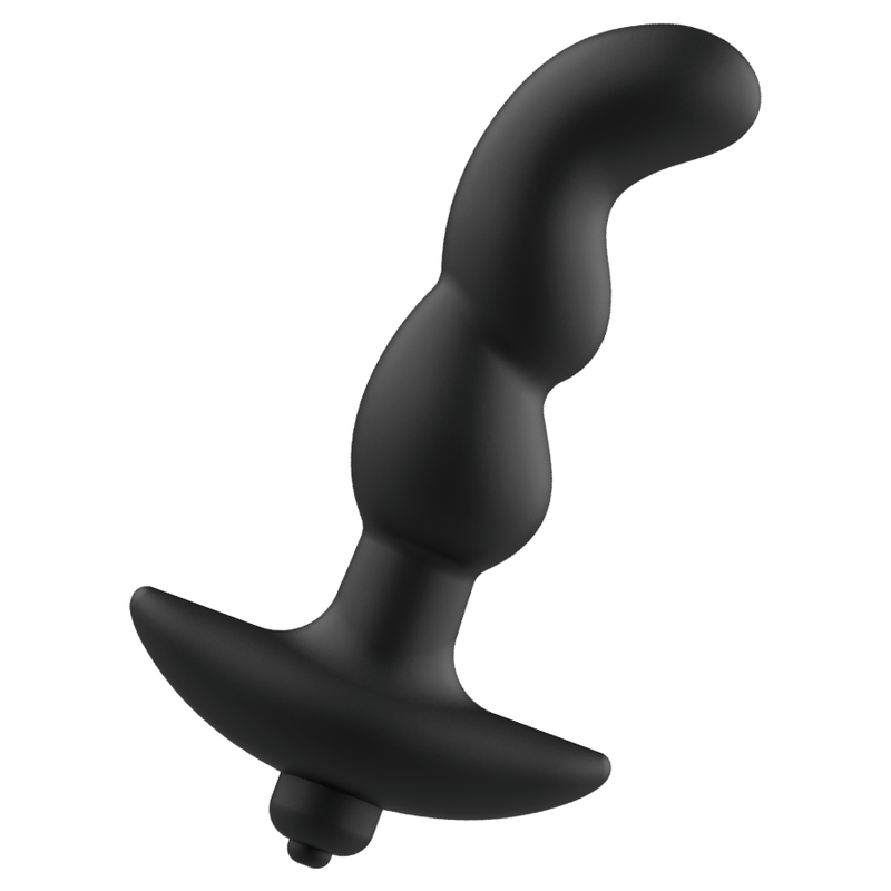 ADDICTED TOYS - MASSAGGIATORE ANALE VIBRANTE NERO MODELLO 2