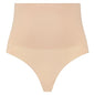 BYE-BRA - FAJA SIN COSTURAS ESTILO TANGA BEIGE TALLA XXL
