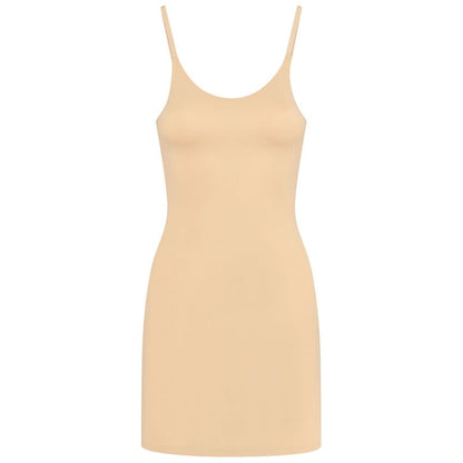 BYE-BRA - SINGLE VESTIDO INVISIBLE BEIGE TALLA XL