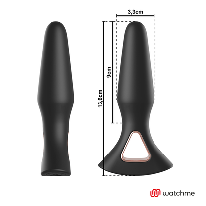 ANBIGUO - WATCHME PLUG ANALE VIBRANTE CON TELECOMANDO ALEXANDRU