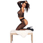 LEG AVENUE - SET TRES PIEZAS TALLA ÚNICA