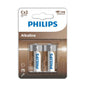 PHILIPS - BATTERIA ALCALINE C LR14 BLISTER*2
