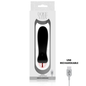 DOLCE VITA - VIBRATORE RICARICABILE FIVE NERO 7 VELOCITÀ