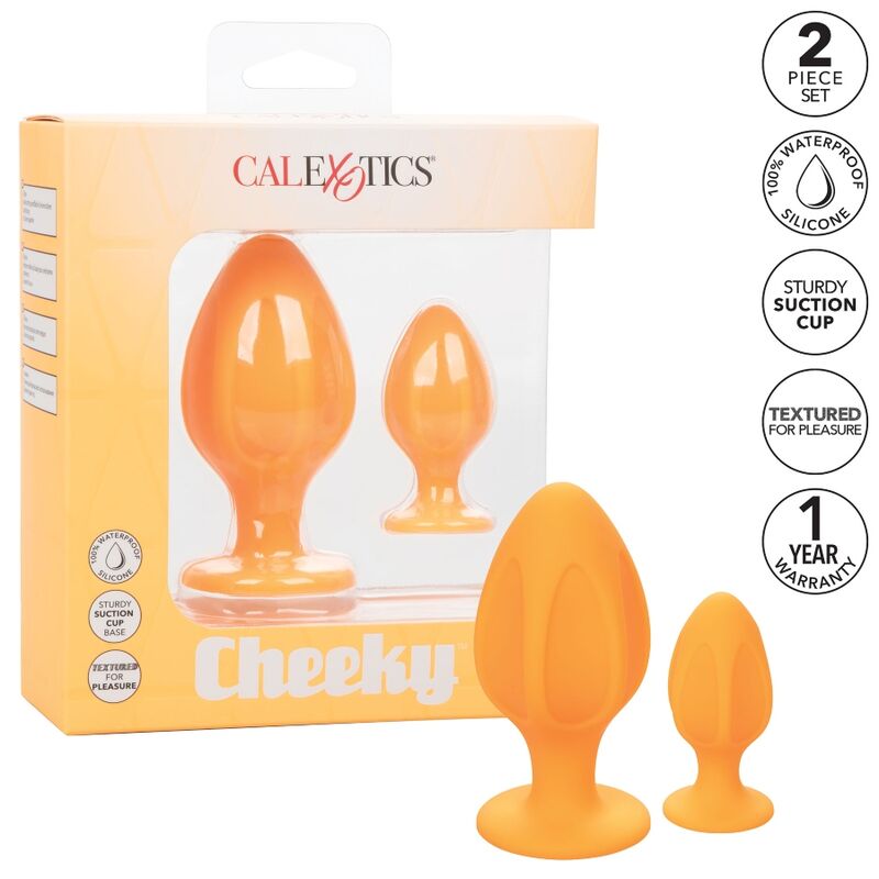 CALEXOTICS - TAPPI ANALI ARANCIONI CHEEKY