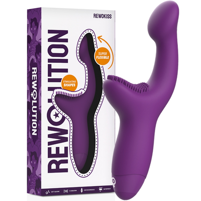 REWOLUTION - REWOKISS STIMOLATORE VIBRANTE PUNTO VISTA