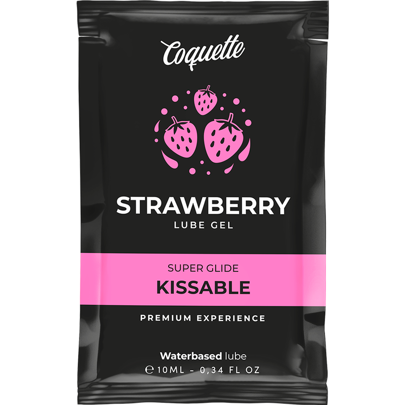 COQUETTE CHIC DESIRE - LUBRIFICANTE TASCABILE A BASE D'ACQUA FRAGOLA 10 ML