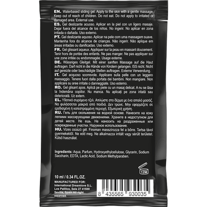 COQUETTE CHIC DESIRE - LUBRIFICANTE TASCABILE A BASE D'ACQUA FRAGOLA 10 ML