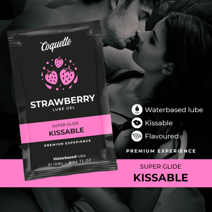 COQUETTE CHIC DESIRE - LUBRIFICANTE TASCABILE A BASE D'ACQUA FRAGOLA 10 ML