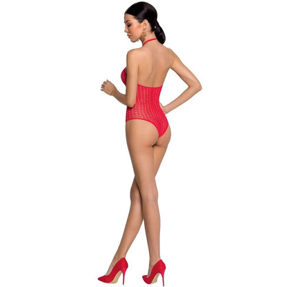 PASSION - WOMAN BS088 BODYSTOCKING BLANCO TALLA ÚNICA