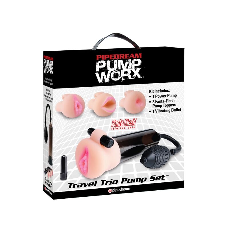 PUMP WORX - POMPA DI ASPIRAZIONE CON MASTURBATORE 