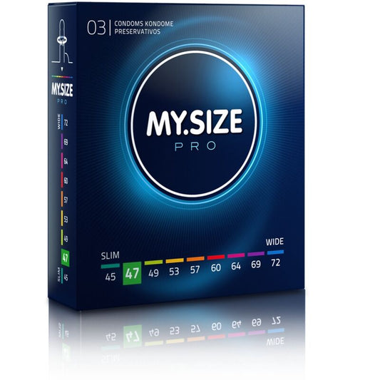 MY SIZE - PRESERVATIVI PRO 47 MM 3 UNITÀ