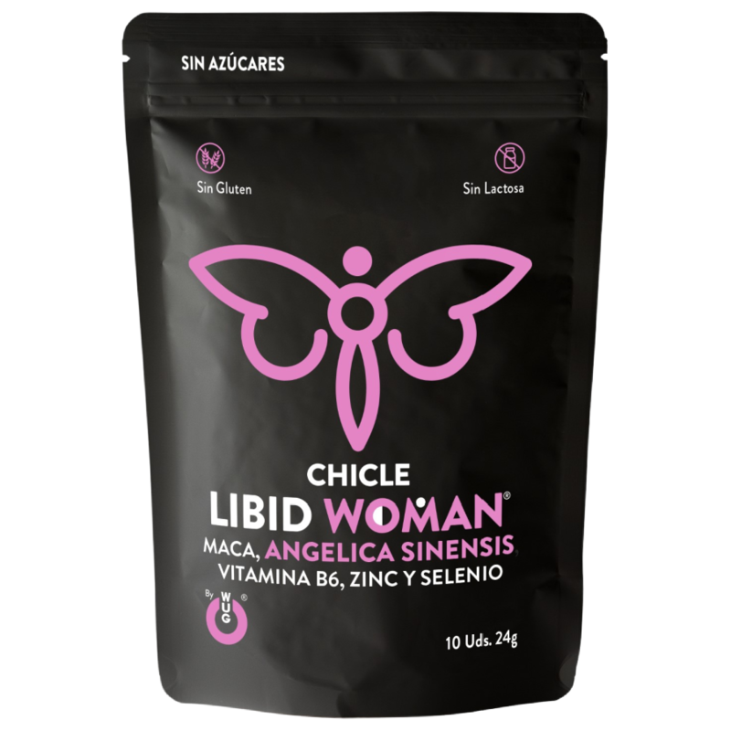 WUG SEX SENSE - GOMMA DA MASTICARE PER DONNA LIBIDA 10 UNITÀ