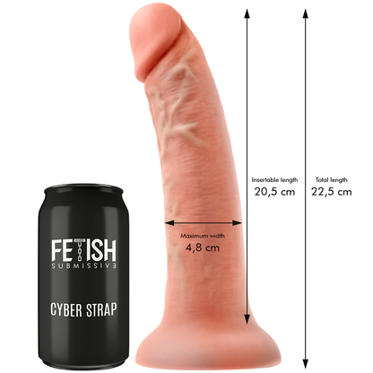 FETISH SUBMISSIVE CYBER STRAP - IMBRACATURA CON DILDO E TELECOMANDO A PROIETTILE TECNOLOGIA WATCHME L