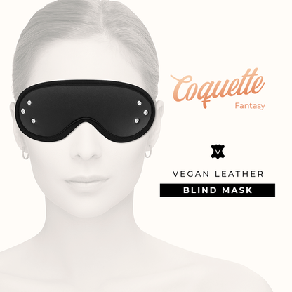 COQUETTE CHIC DESIRE - MASCHERINA OCCHI IN PELLE VEGANA FANTASY CON FODERA IN NEOPRENE