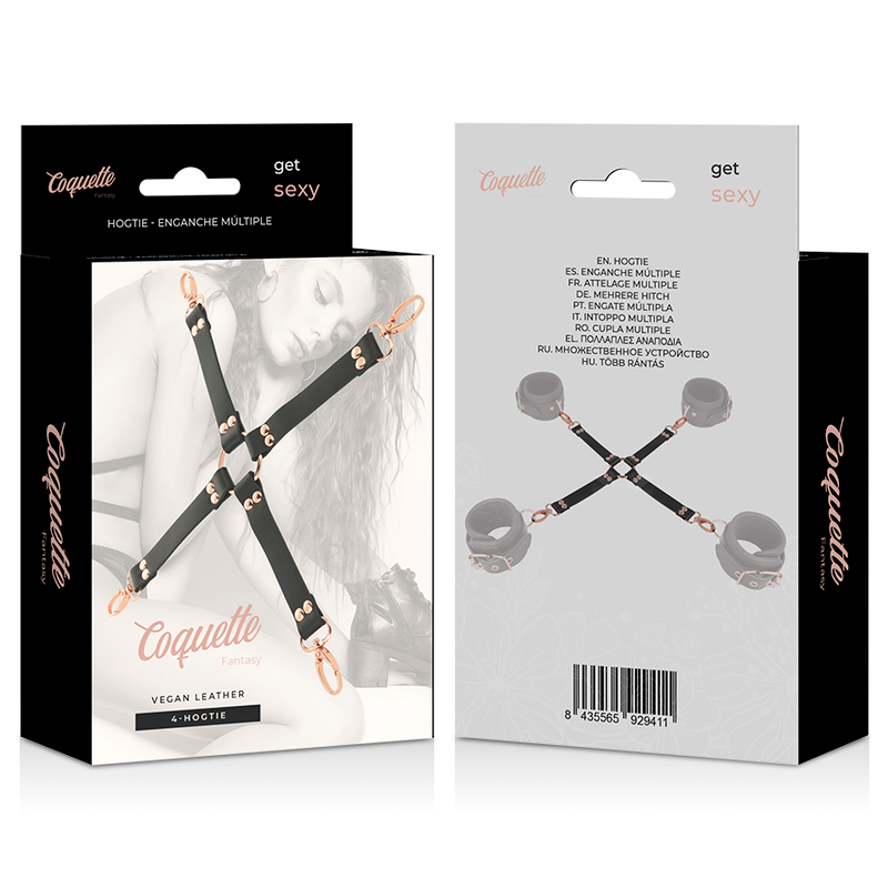 COQUETTE CHIC DESIRE - FANTASY HOG TIE PELLE VEGANA
