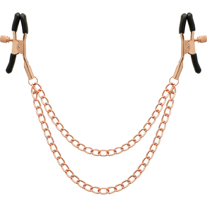 COQUETTE CHIC DESIRE - MORSETTI PER CAPEZZOLI IN METALLO FANTASY CON CATENA