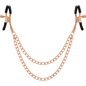 COQUETTE CHIC DESIRE - MORSETTI PER CAPEZZOLI IN METALLO FANTASY CON CATENA